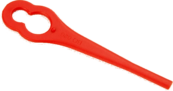 Plastic Blades (Red) for Bosch & other trimmers - 20 Pack (image for) Plastic Blades (Red) for Bosch & other trimmers - 20 Pack