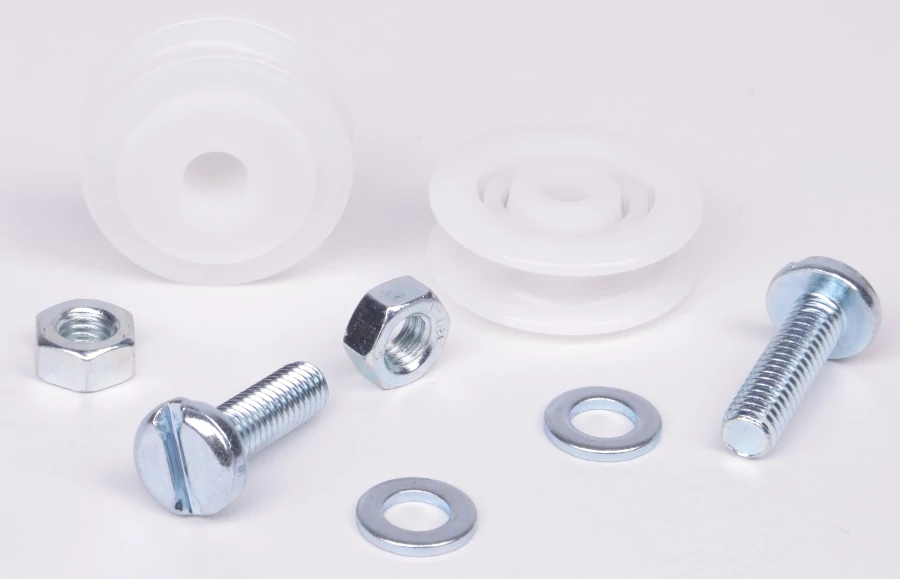 Greenhouse sliding door wheel kit (28mm) (image for) Greenhouse sliding door wheel kit (28mm)