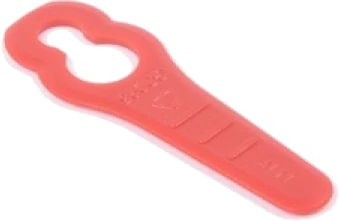 Plastic swing blades for Challenge, Powerbase & Qulacast mowers (image for) Plastic swing blades for Challenge, Powerbase & Qulacast mowers