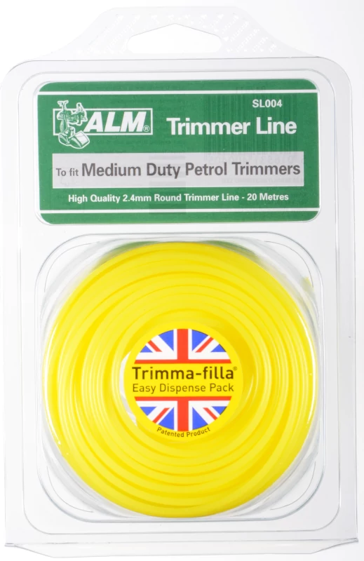 2.4mm x 20m - Yellow Round Trimmer Line (image for) 2.4mm x 20m - Yellow Round Trimmer Line
