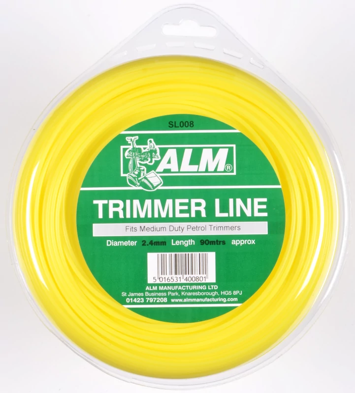 2.4mm x 85m - Yellow Round Trimmer Line - 1/2 kg Pack (image for) 2.4mm x 85m - Yellow Round Trimmer Line - 1/2 kg Pack