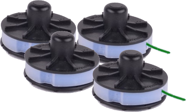 4 x Spool & Line for Gardena trimmers