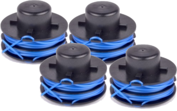 4 x Spool and Line for Qualcast trimmers