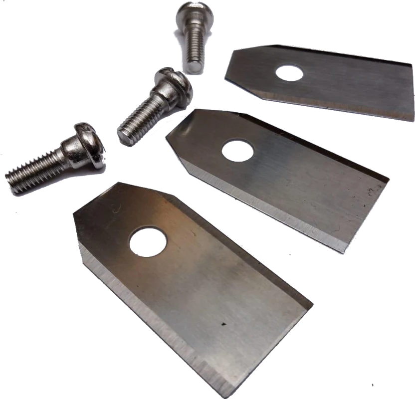 3 Robot mower blades with screws (Yard Force) (image for) 3 Robot mower blades with screws (Yard Force)