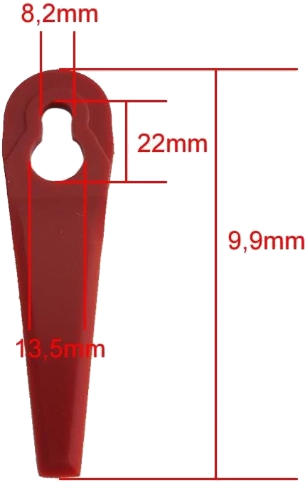 Plastic blades (Pack of 50) (image for) Plastic blades (Pack of 50)