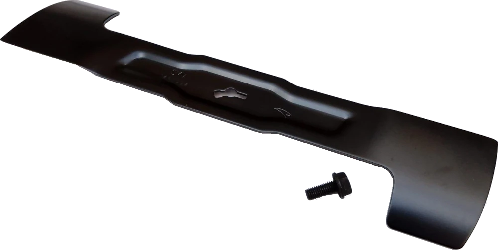 Metal Lawnmower Blade & Bolt (image for) Metal Lawnmower Blade & Bolt